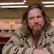 Jeff Bridges as The Dude in The Big Lebowski